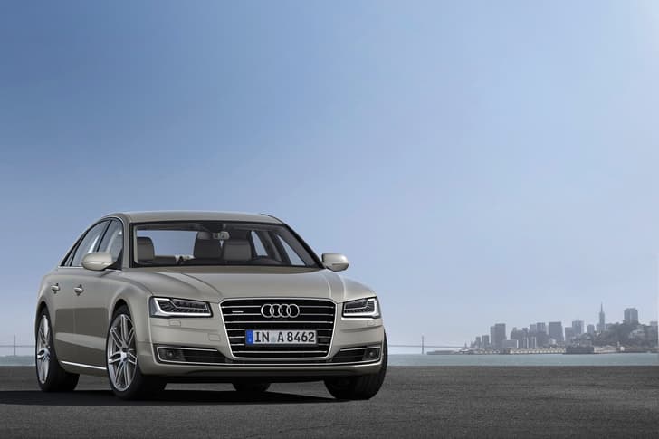 Audi A8 facelift photo gallery
